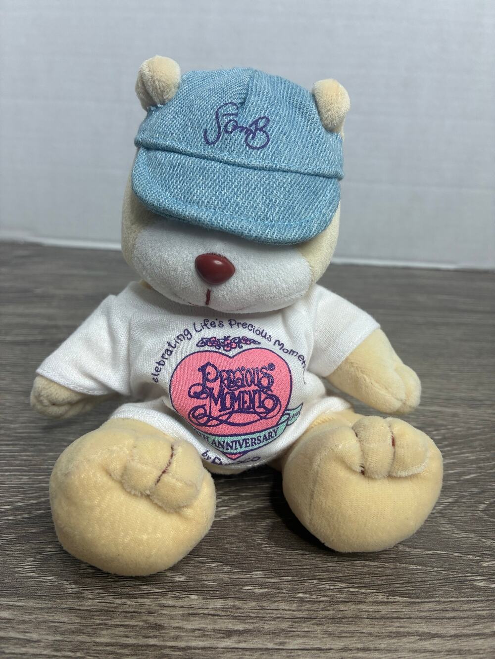 Vintage Precious Moments 20th Anniversary Bear 1998 ENESCU